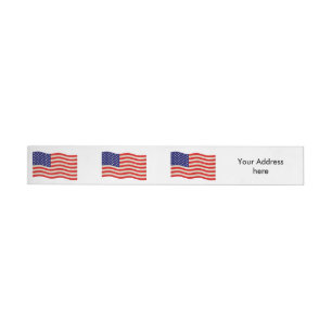Bande Pour Adresse Drapeau des États-Unis d'Amérique - grungy