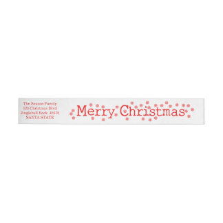 Bande Pour Adresse Joyeux Noël classique