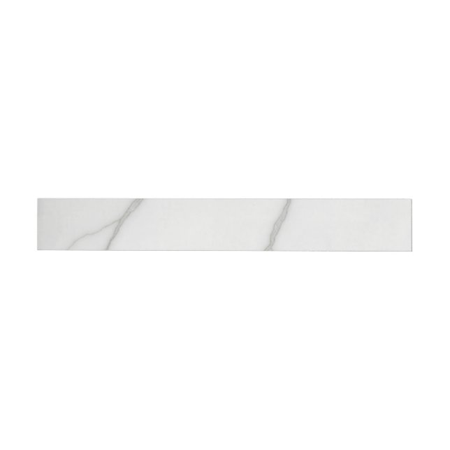 Bande Pour Adresse Marbre Blanc (Individual)