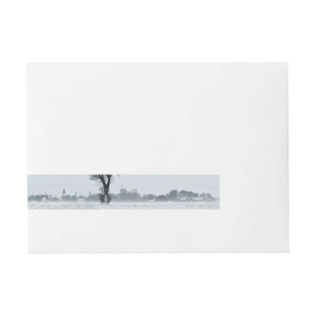 Bande Pour Adresse Rural winter road (Devant)