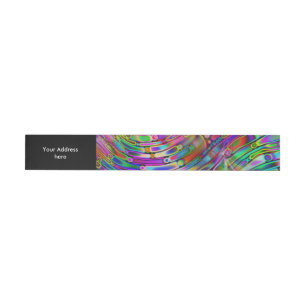 Bande Pour Adresse Very colorfully abstract forms art 1
