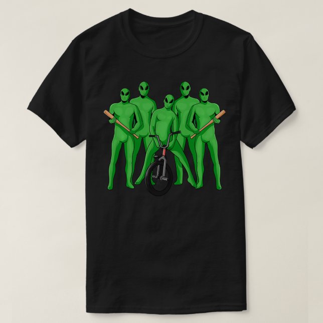 Bande Verte Alien Dank Mème Pullover (Design devant)
