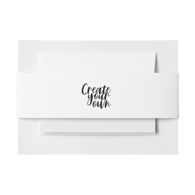 Bandeau de faire-part (Devant Example)