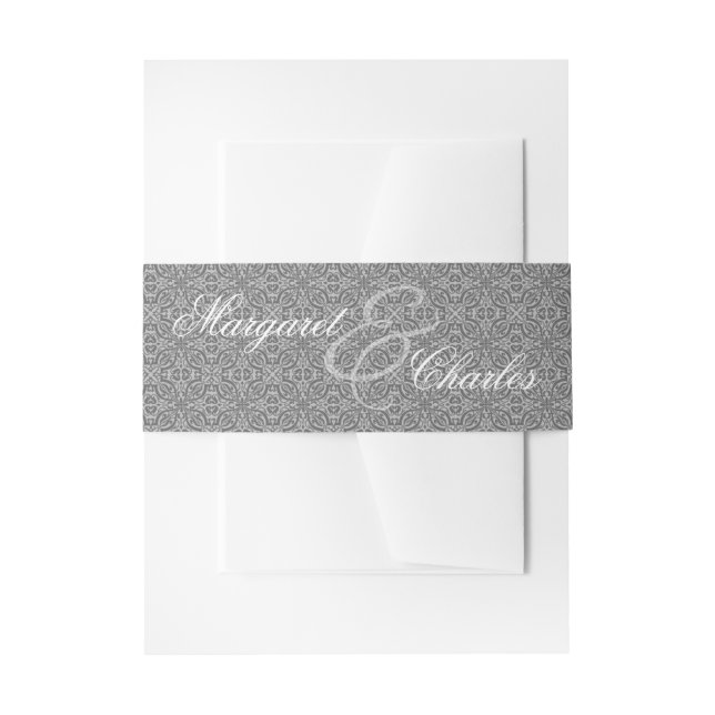 Bandeau De Faire-part 60e anniversaire du diamant (Devant example)