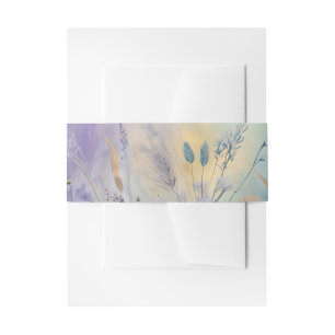 Bandeau De Faire-part Abstrait Pastel Murmures de la Nature *Personnalis