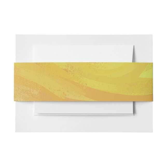 Bandeau De Faire-part Aiguille jaune ananas (Devant Example)