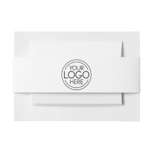 Bandeau De Faire-part Ajouter Votre Logo Entreprise Moderne Minimaliste