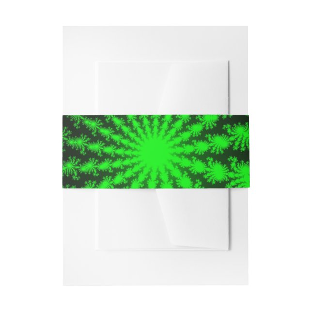 Bandeau De Faire-part Alien Fractal Burst (Devant example)