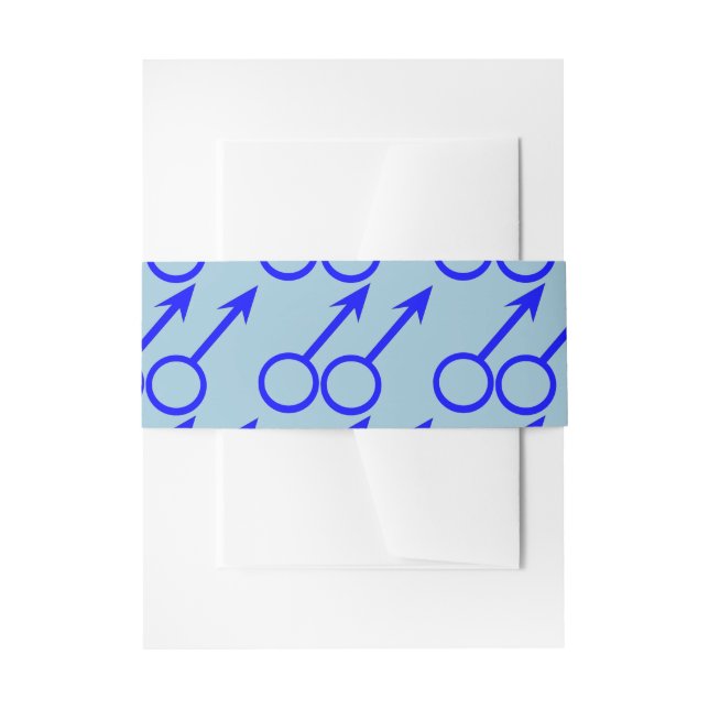 Bandeau De Faire-part Amateurs gays Invitation Bande de ventre (Devant example)