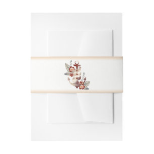 Bandeau De Faire-part Ancre florale nautique mariage plage