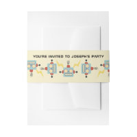 Anniversaire de enfant Motif de robots antiques