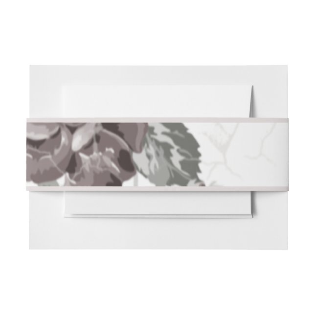 Bandeau De Faire-part Antique fête de fiançailles rose pâle (Devant Example)