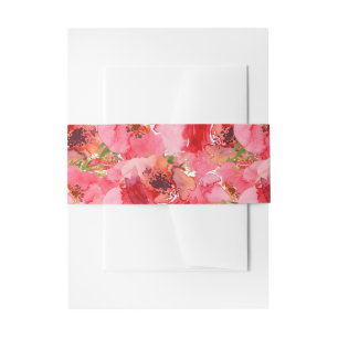 Bandeau De Faire-part Aquarelle Floral