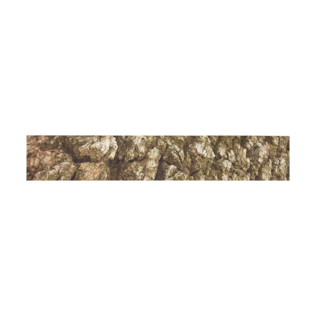 Bandeau De Faire-part Arbre écorce II Conception texturée naturelle (Plat)
