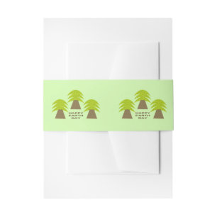 Bandeau De Faire-part Arbres jours des terres