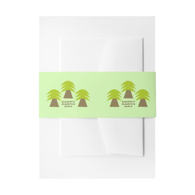 Bandeau De Faire-part Arbres jours des terres (Devant example)