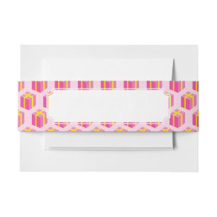 Bandeau De Faire-part Arrière - plan avec des cadeaux