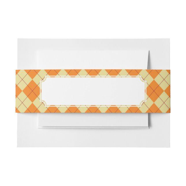 Bandeau De Faire-part Arrière - plan de chandail (Devant Example)