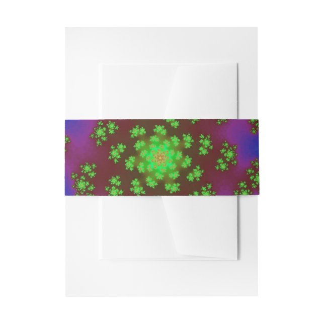 Bandeau De Faire-part Arrosage floral d'automne (Devant example)