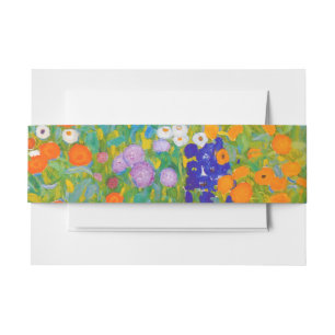 Bandeau De Faire-part Art floral de jardin de campagne vintage de Gustav