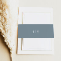 ARYA Elegant Sage Green Monogram Mariage
