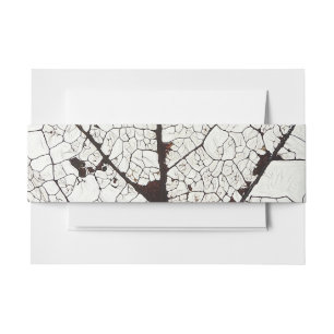 Bandeau De Faire-part Aspen Feuille Squelette 1