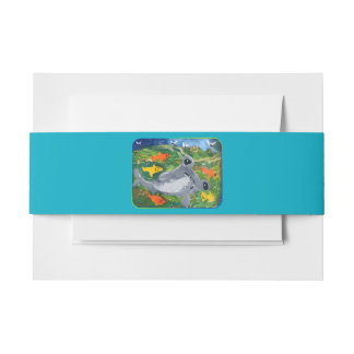 Bandeau De Faire-part Baby Shark "Art by Kids"