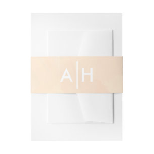 Bandeau De Faire-part Bande de Faire-part de mariage d'aquarelle de l'ab