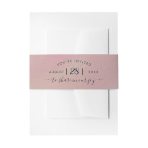 Bandeau De Faire-part Bande de Mariage de couleur d'aquarelle Vintage de