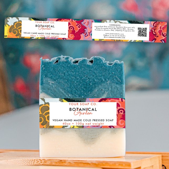 Bandeau De Faire-part Bande de savon de la barre cosmétique Étiquette en (Créateur téléchargé)