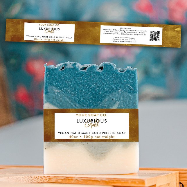 Bandeau De Faire-part Bande de savon de la barre cosmétique Étiquette Wr (Créateur téléchargé)