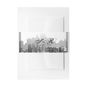 Bandeau De Faire-part Bande de ventre de mariage de destination de