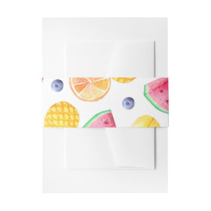 Bandeau De Faire-part Bande de ventre de Twotti Fruitti