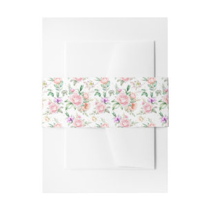 Bandeau De Faire-part Bande de ventre d'invitation personnalisée