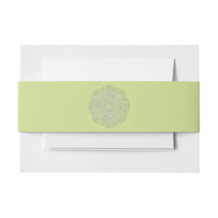 Bandeau De Faire-part Bande de ventre d'invitation personnalisée