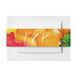 Bandeau De Faire-part Bande de ventre Invitation Bat mitzvah