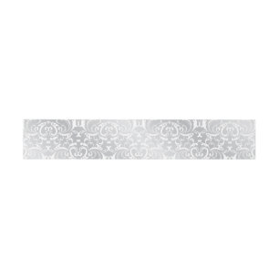 Bandeau De Faire-part Bande de ventre Motif en argent