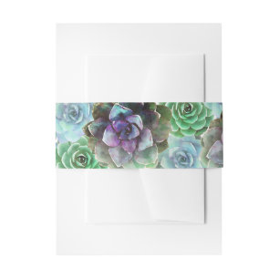 Bandeau De Faire-part Bande succulente de ventre d'invitation