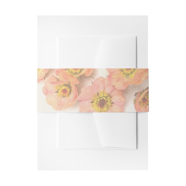 Bandeau De Faire-part Bande venimeuse de Peach Geum (Devant example)