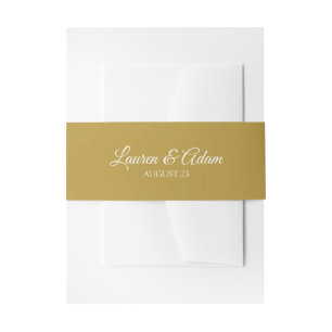 Bandeau De Faire-part Bandes de ventre faire-part de mariage / Wraps D