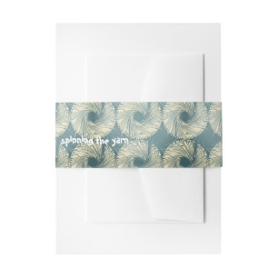 Bandeau De Faire-part bandes de ventre "tournant fil"