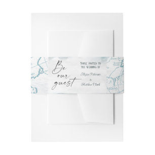 Bandeau De Faire-part Bandes du ventre nautique