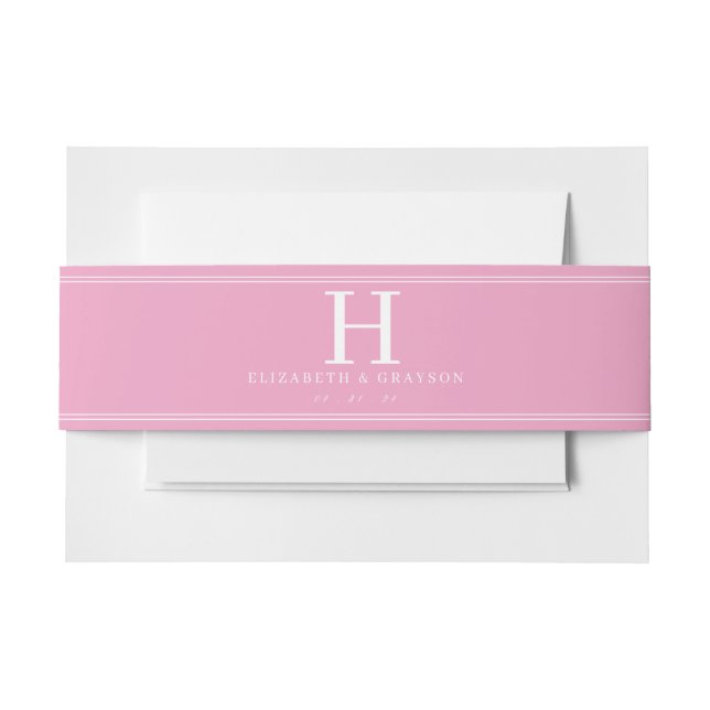 Bandeau De Faire-part Blason de fête de jardin floral à l'aquarelle (Devant Example)