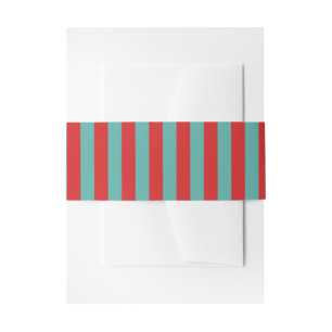 Bandeau De Faire-part Boîte aux Lettres Vibrante Sirène Rayures