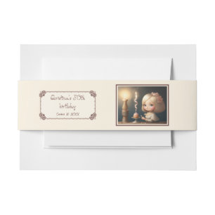 Bandeau De Faire-part Bonne fille anniversaire 01