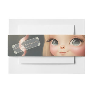 Bandeau De Faire-part Bonne fille anniversaire 01