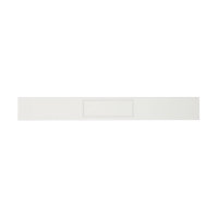 Bordure double blanche ombragée sur papier blanc