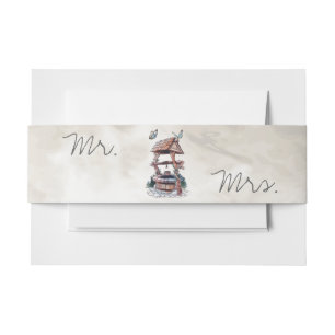 BANDEAU DE FAIRE-PART BOUTTERFLY SOUHAITER BIEN