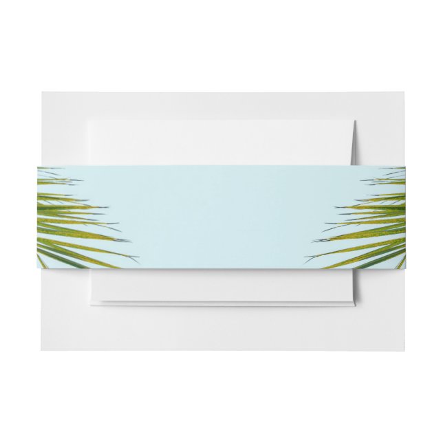 Bandeau De Faire-part Branche de palmier (Devant Example)