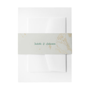 Bandeau De Faire-part Ceinture de maternité de mariage Vert Sauge Eucaly